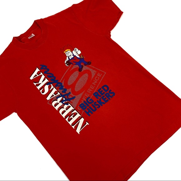 90s Vintage University of Nebraska Huskers T-Shirt - Picture 1 of 6